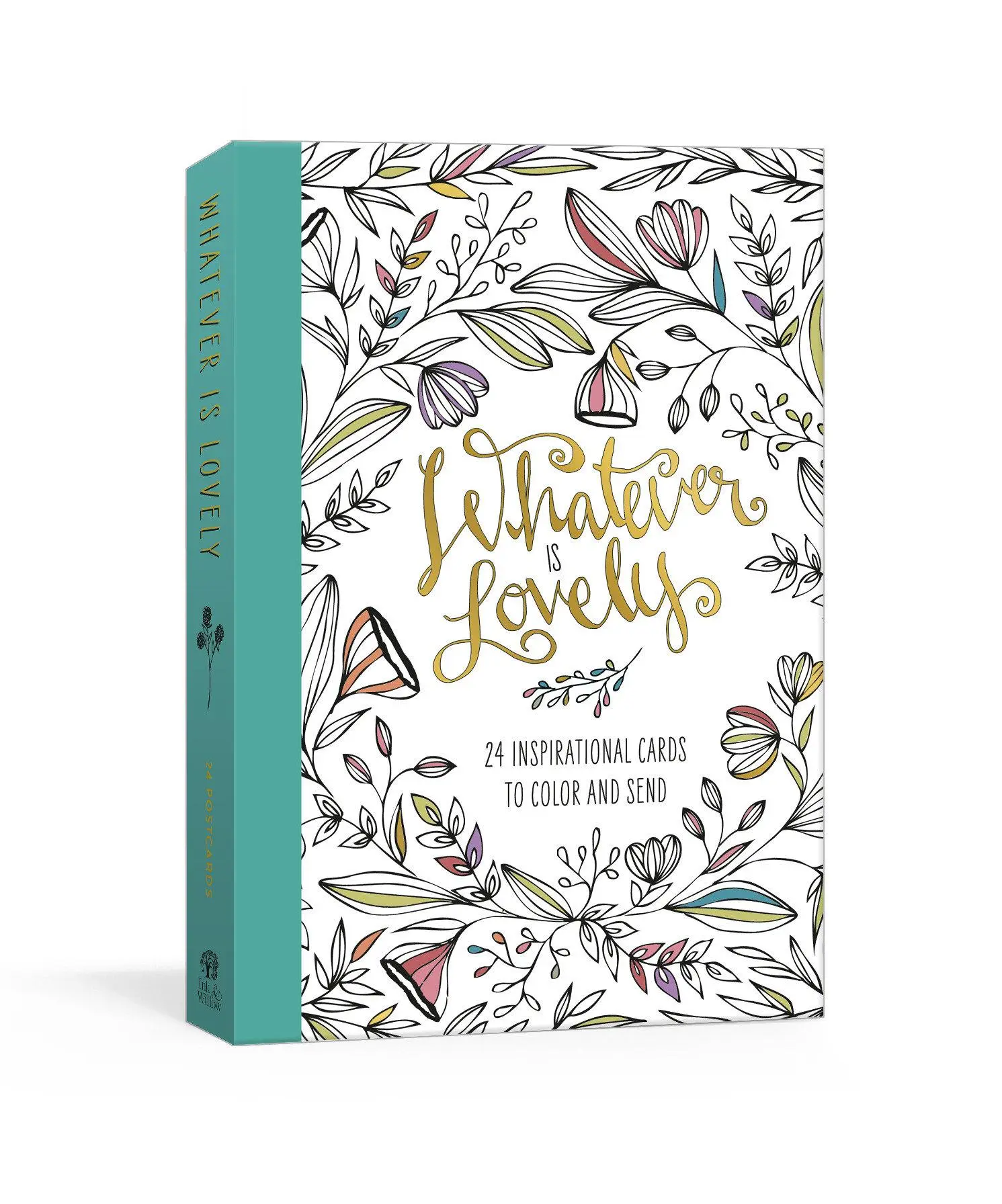 Cover: 9780593192917 | Whatever is Lovely | 24 inspiration cards to colour and send | Willow