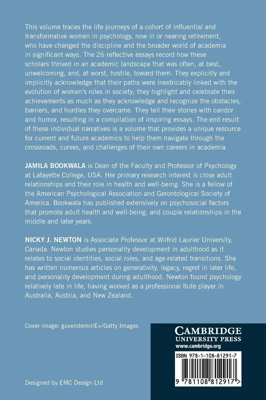 Rückseite: 9781108812917 | Reflections from Pioneering Women in Psychology | Bookwala (u. a.)
