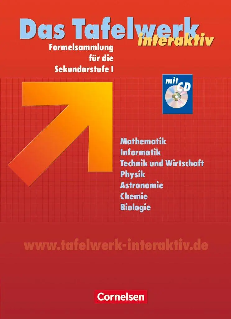 Cover: 9783060002917 | Das große Tafelwerk interaktiv. Schülerbuch mit CD-ROM. Östliche...