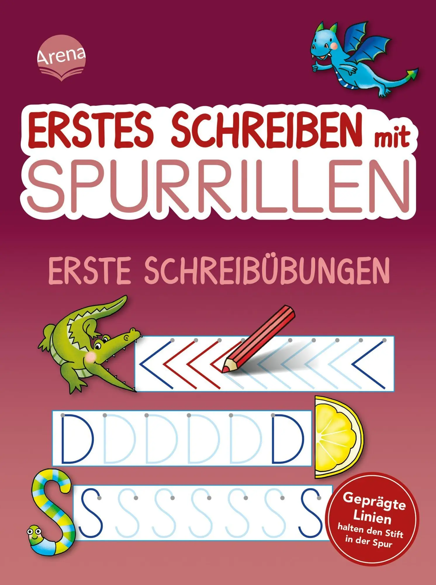 Cover: 9783401722917 | Erstes Schreiben mit Spurrillen. Erste Schreibübungen | Helen Seeberg