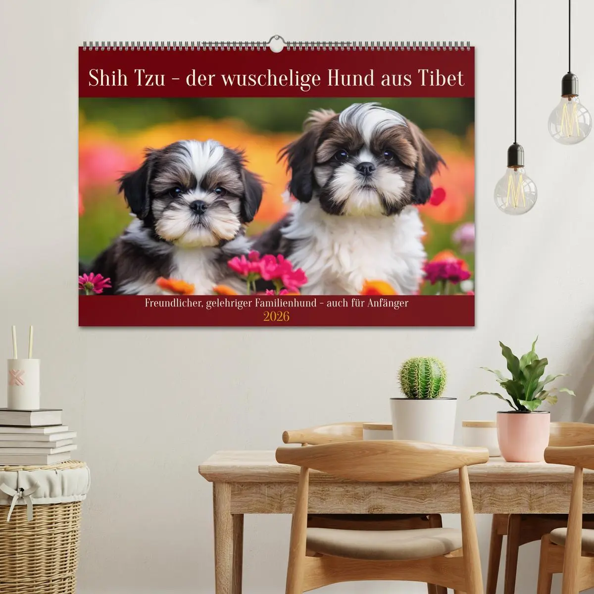 Bild: 9783457402917 | Shih Tzu - der wuschelige Hund aus Tibet (Wandkalender 2026 DIN A2...