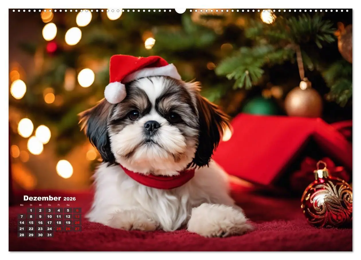 Bild: 9783457402917 | Shih Tzu - der wuschelige Hund aus Tibet (Wandkalender 2026 DIN A2...