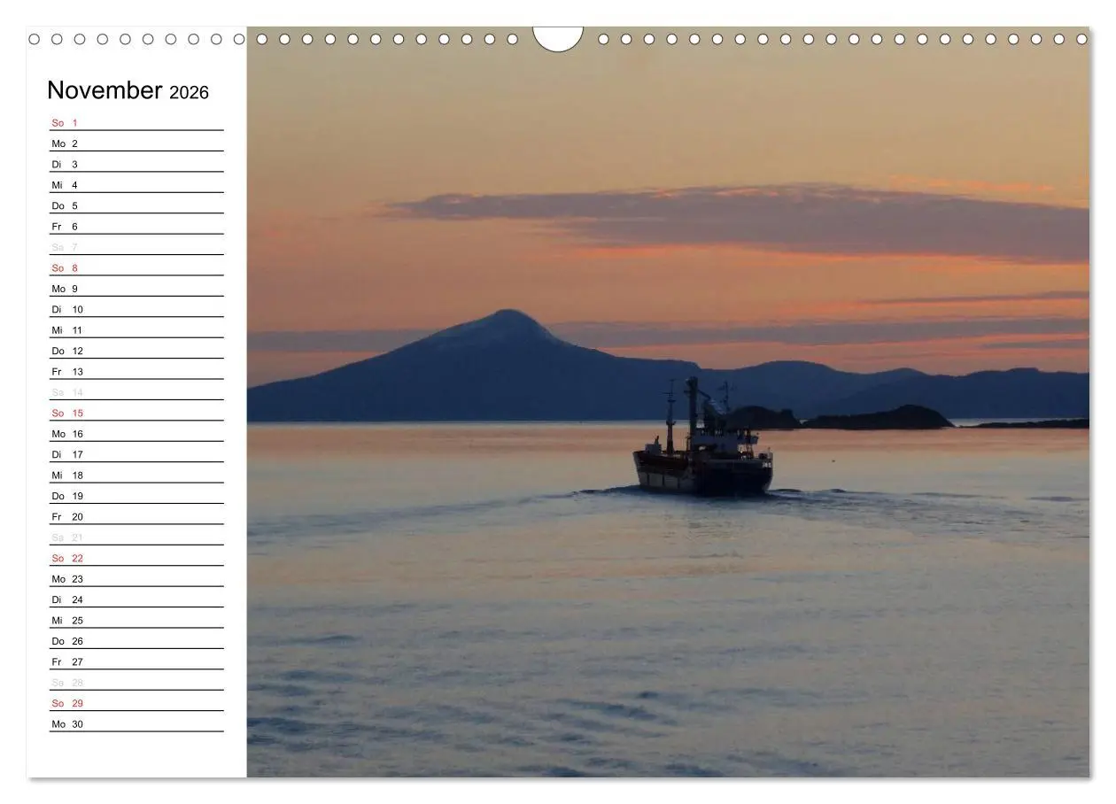 Bild: 9783457882917 | Impressionen von Norwegen entlang der Hurtigruten (Wandkalender...