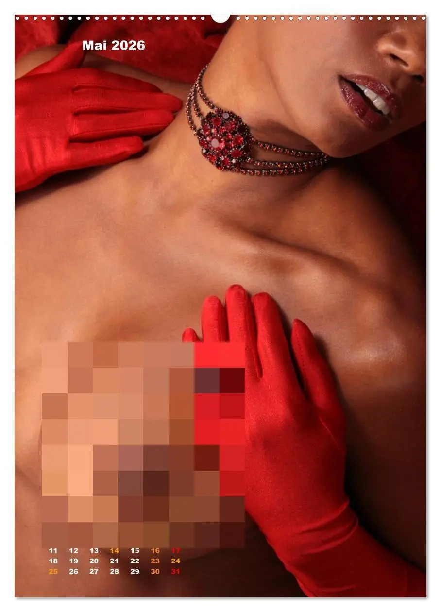 Bild: 9783516592917 | Perlenketten und Körperschmuck (Wandkalender 2026 DIN A2 hoch),...