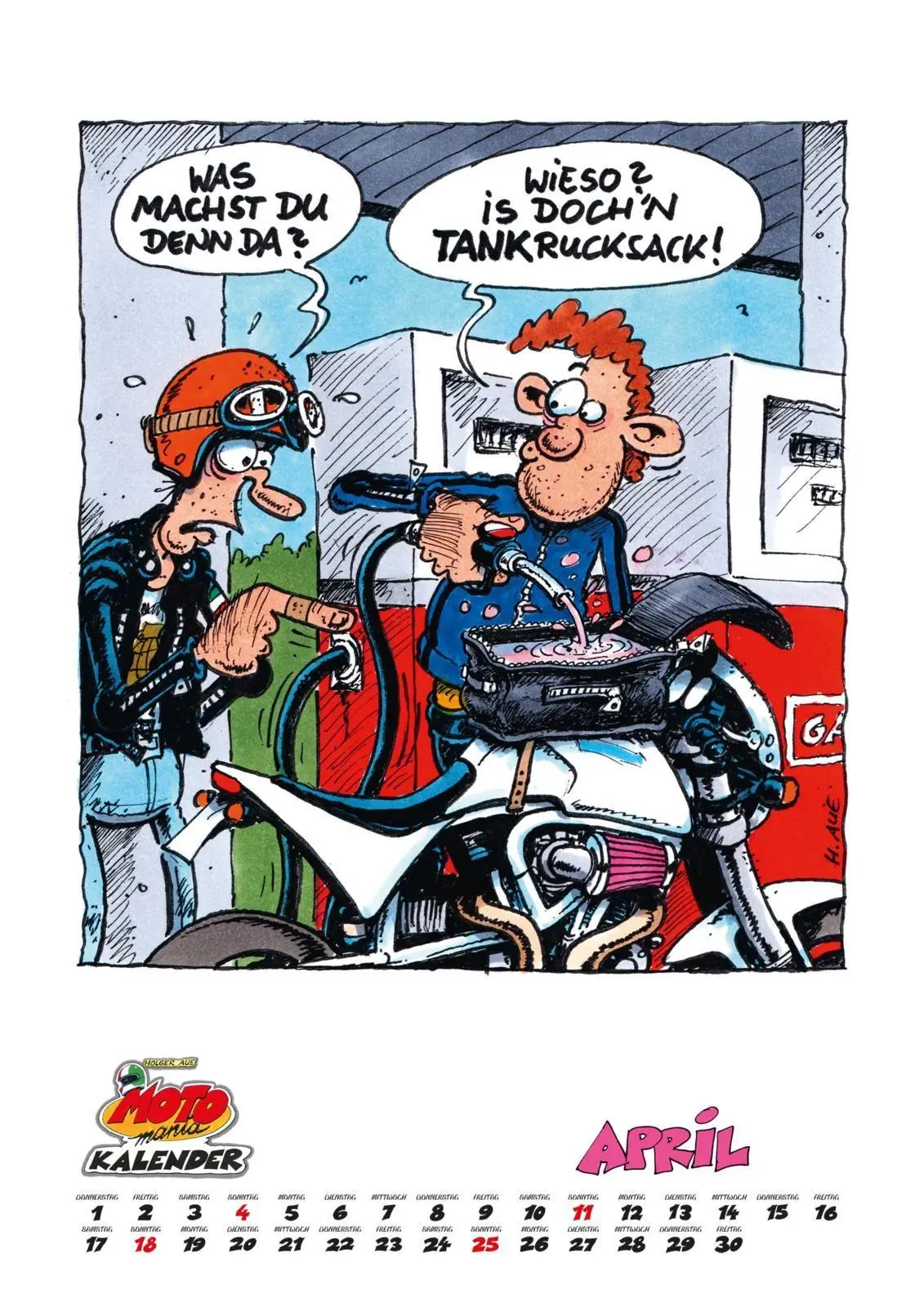 Bild: 9783830322917 | MOTOmania Kalender 2027: Monatskalender im Großformat | Holger Aue