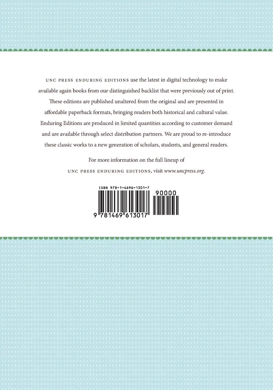Rückseite: 9781469613017 | Statistical Atlas of Southern Counties | Charles D. Johnson (u. a.)