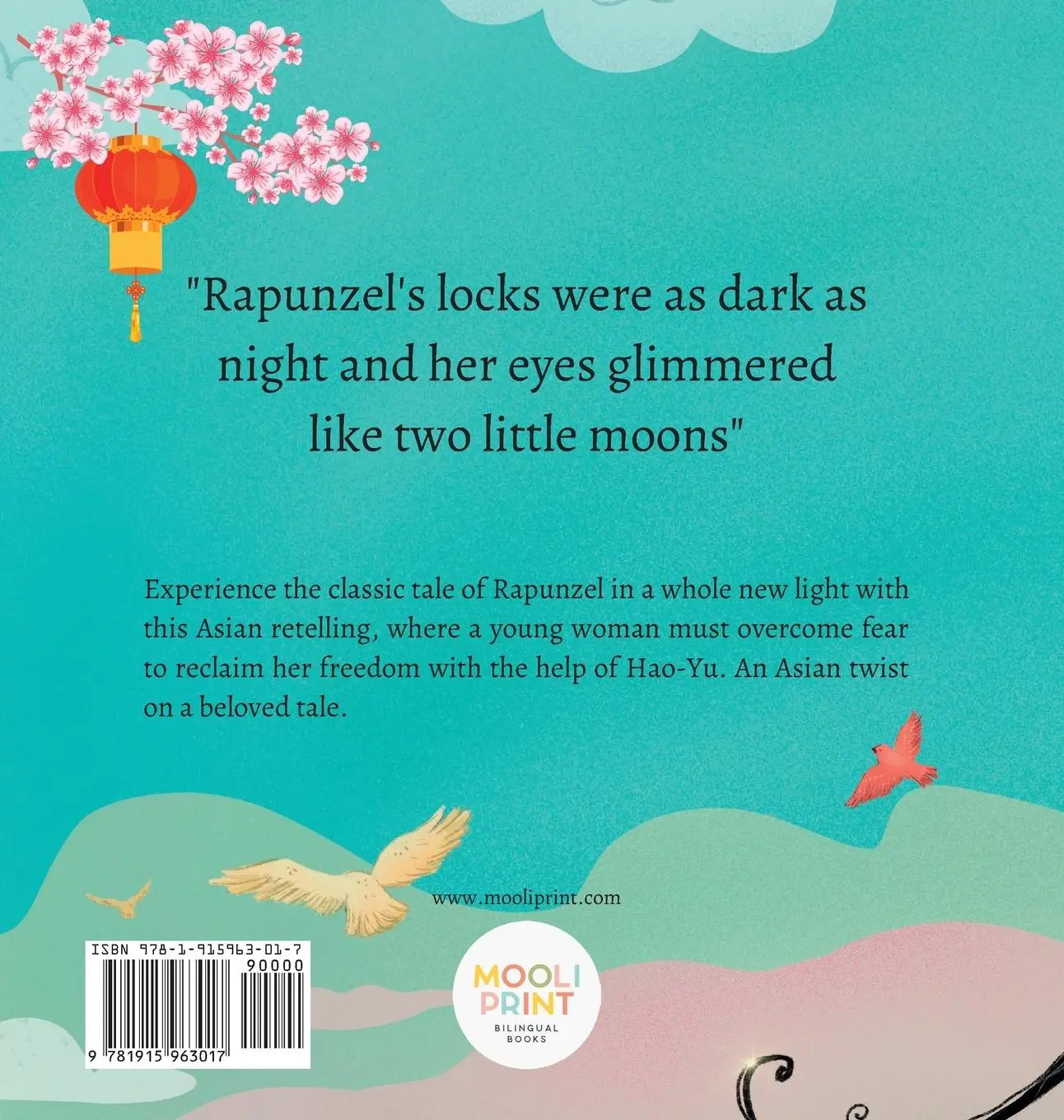 Rückseite: 9781915963017 | Rapunzel | Ann Hamilton | Buch | Englisch | 2023 | Mooli Print