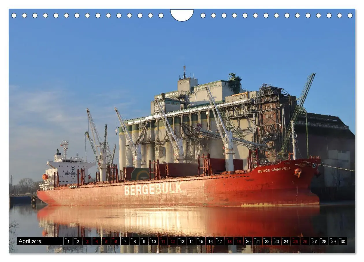 Bild: 9783457603017 | Shipspotting Hamburg (Wandkalender 2026 DIN A4 quer), CALVENDO...