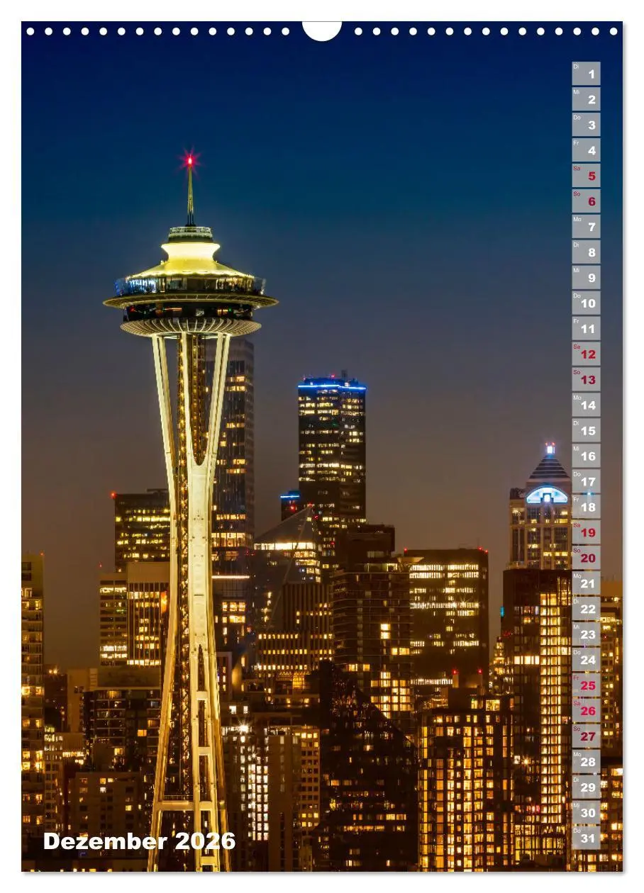 Bild: 9783516243017 | SEATTLE Imposante Stadt- und Naturimpressionen (Wandkalender 2026...