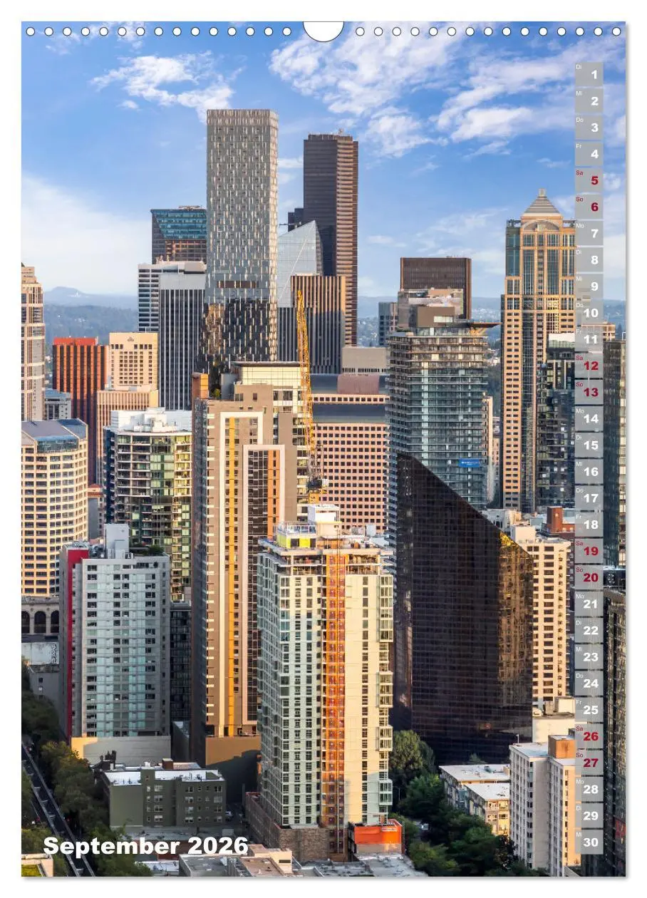 Bild: 9783516243017 | SEATTLE Imposante Stadt- und Naturimpressionen (Wandkalender 2026...