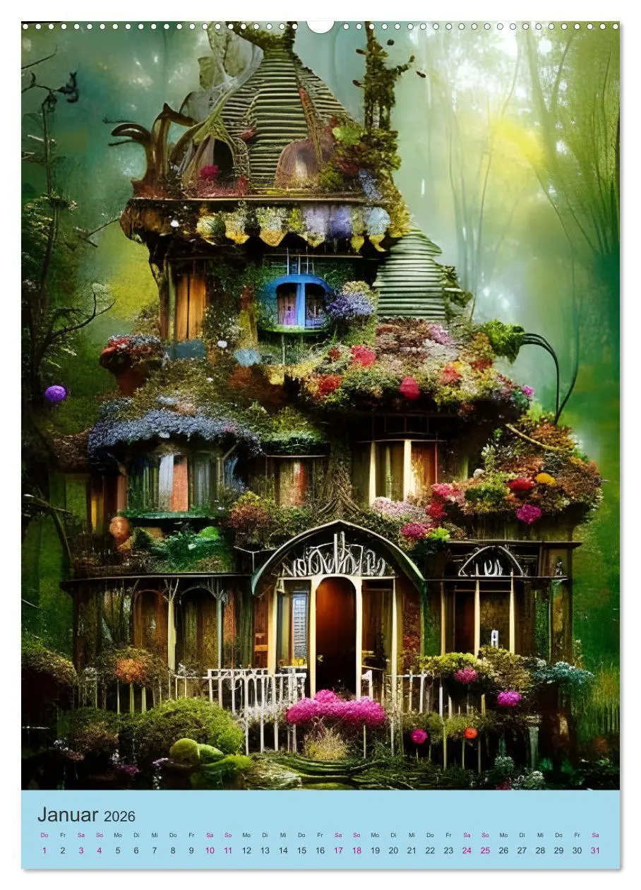 Bild: 9783516313017 | Wo die Feen wohnen (hochwertiger Premium Wandkalender 2026 DIN A2...