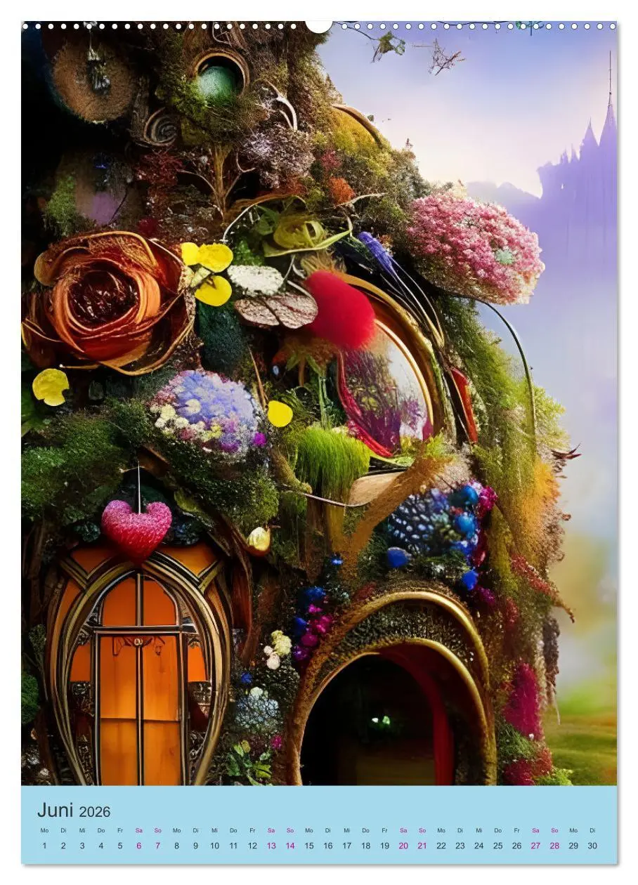 Bild: 9783516313017 | Wo die Feen wohnen (hochwertiger Premium Wandkalender 2026 DIN A2...