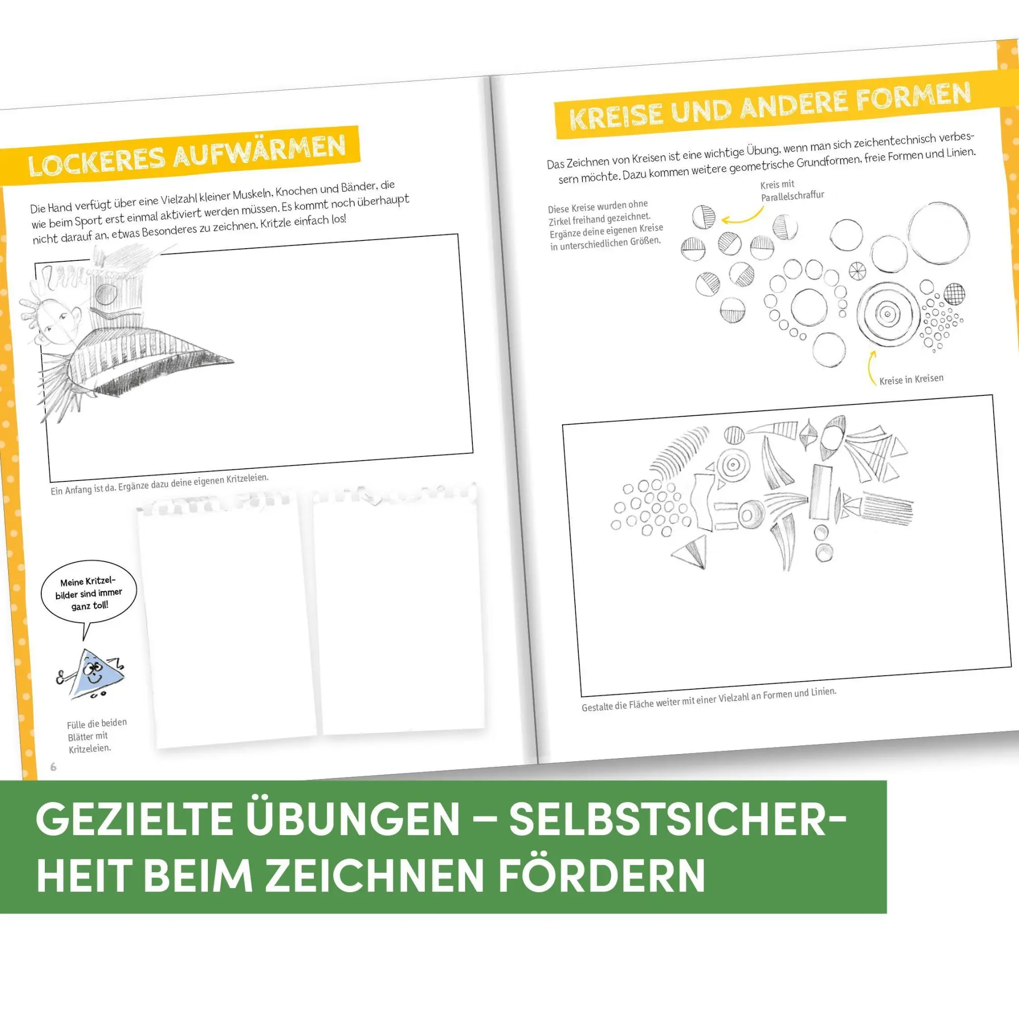 Bild: 9783735893017 | Die Kunst des Zeichnens für Kinder Übungsbuch - Menschen | Gecko Keck