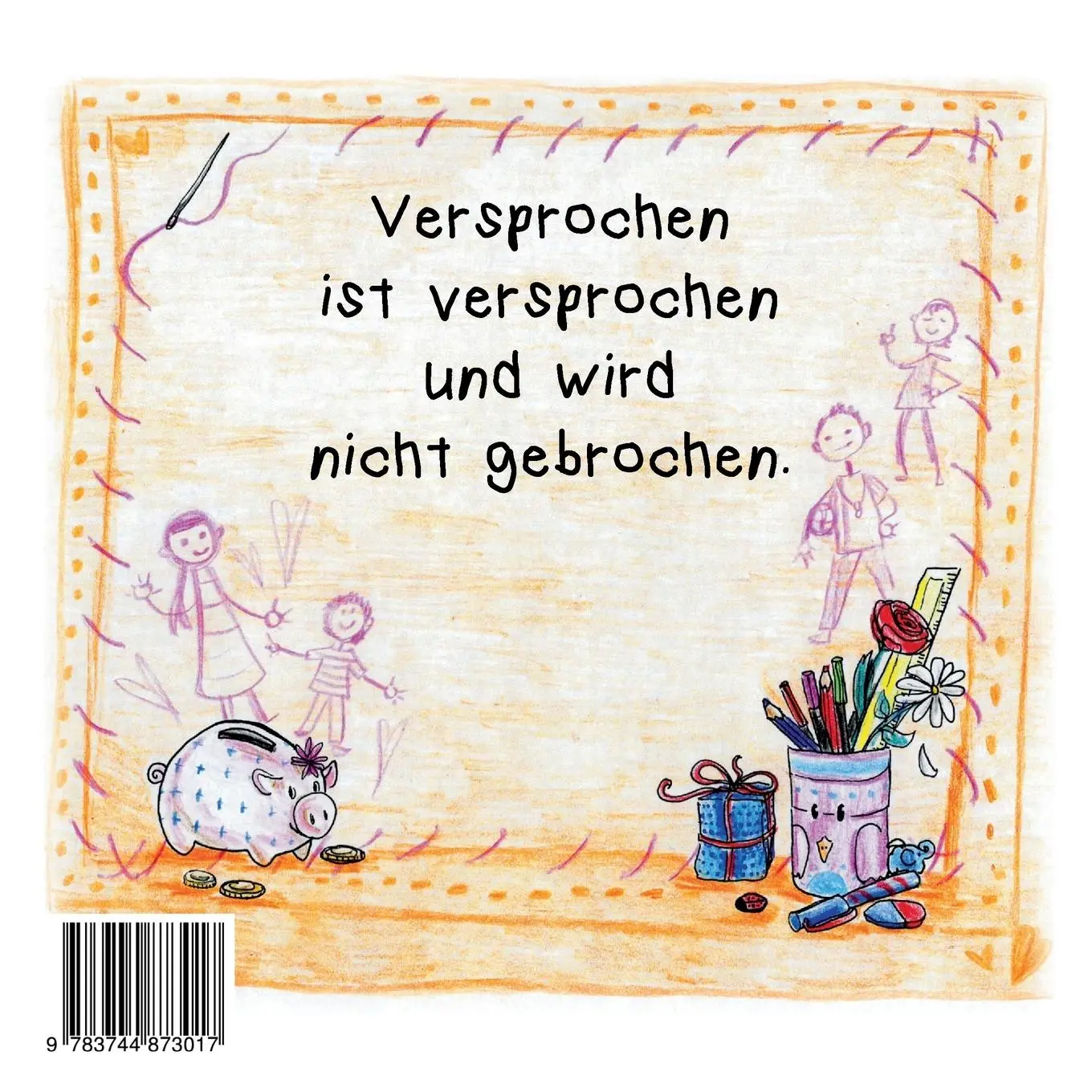 Rückseite: 9783744873017 | Das Geschenk | Eine Geschichte für kleine Leseratten | Anders-Donner