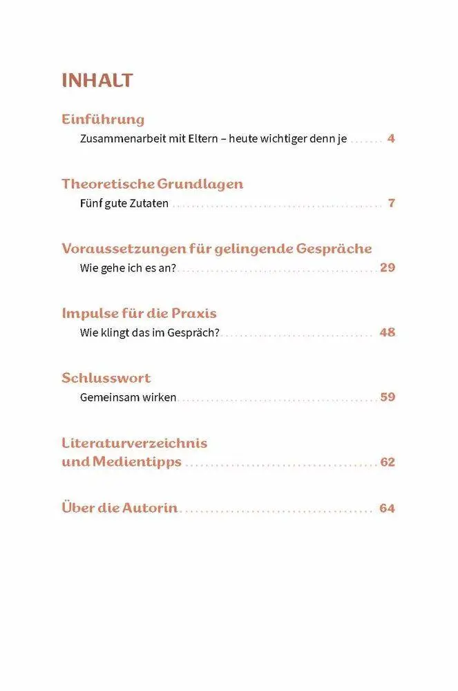 Bild: 9783834653017 | Mit Kita-Eltern im Gespräch | Nicole Wilhelm | Taschenbuch | 64 S.