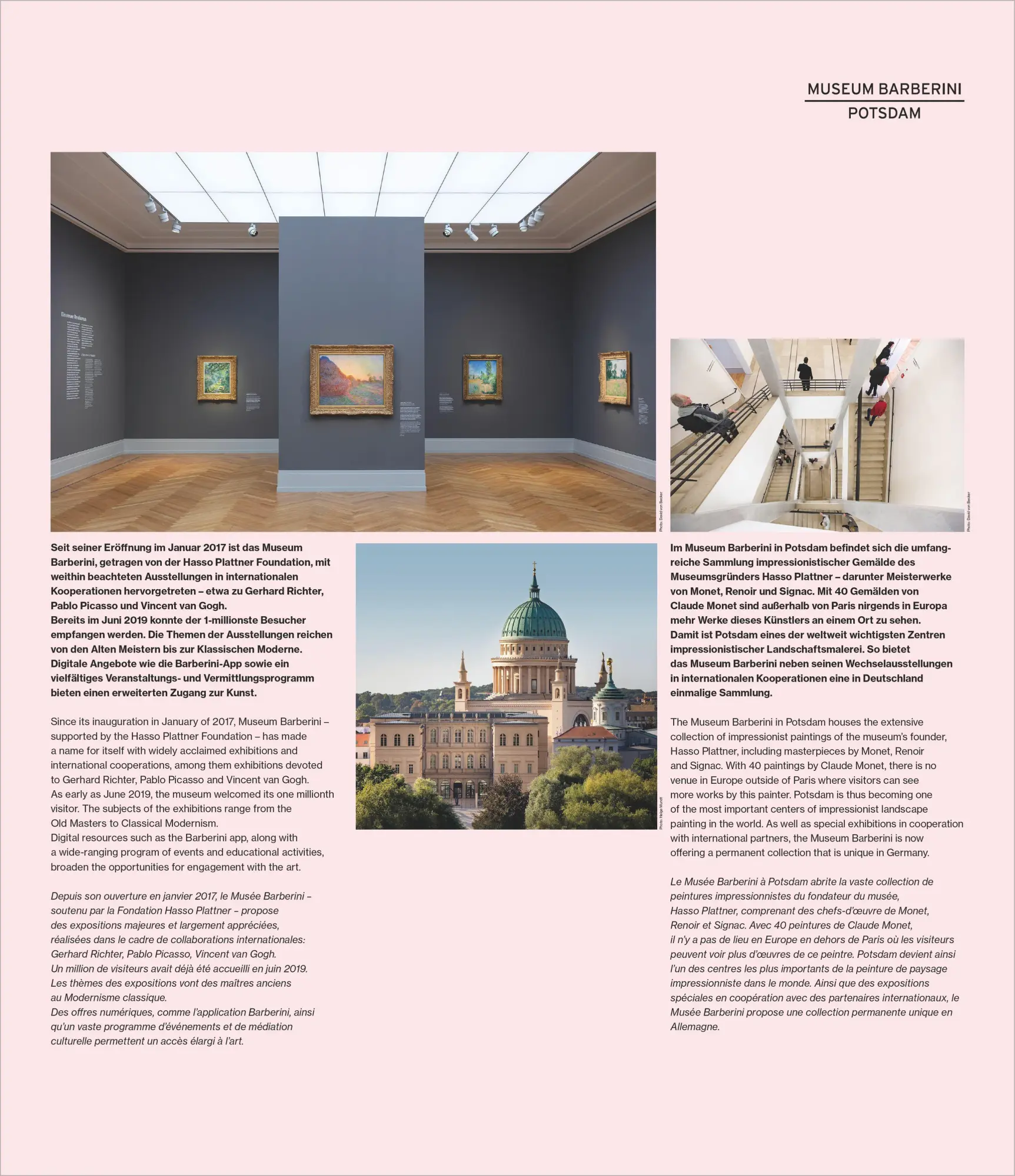 Bild: 4069095013117 | Impressionismus - Museum Barberini 2027 | Barberini Museum (u. a.)