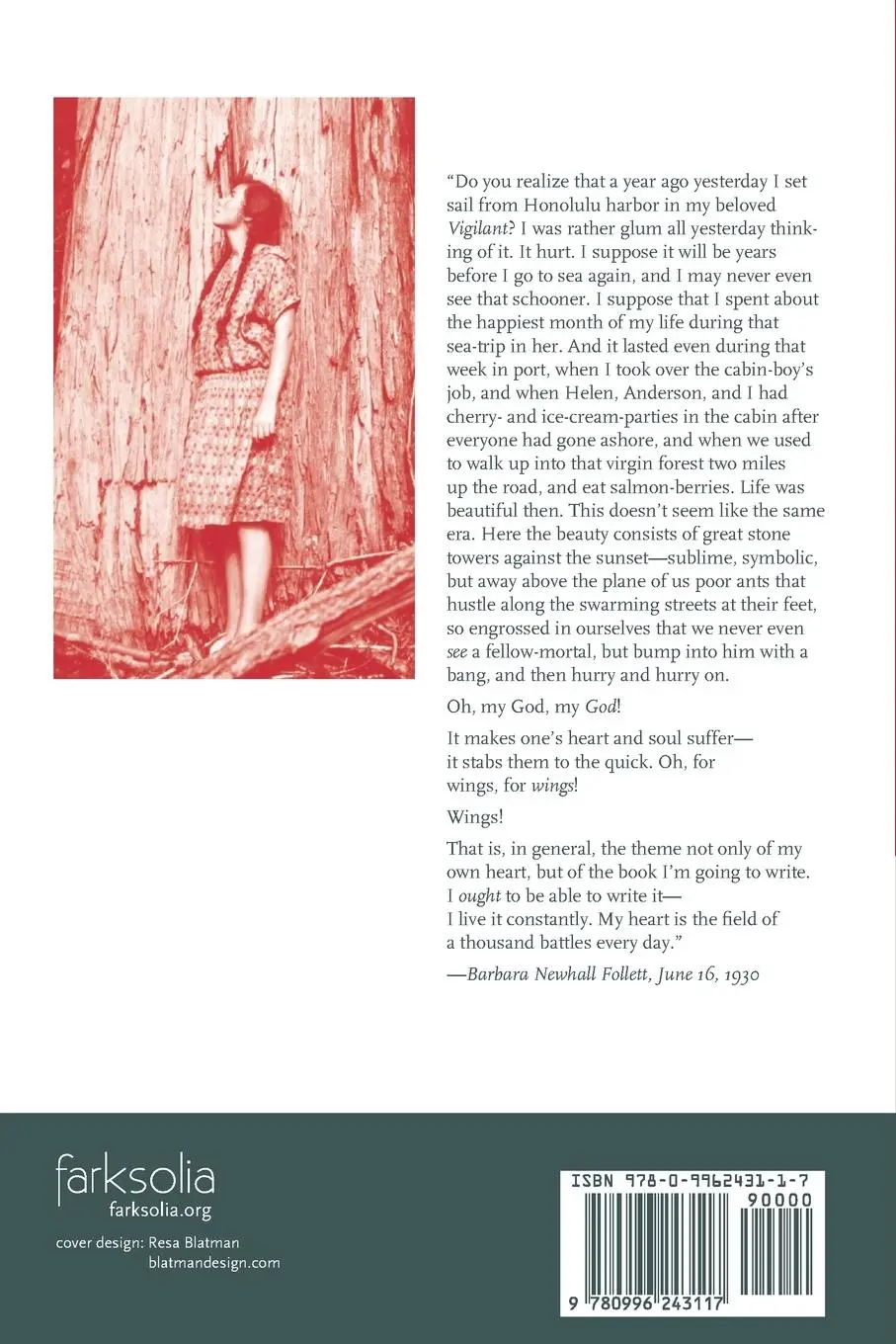 Rückseite: 9780996243117 | Barbara Newhall Follett | A Life in Letters | Barbara Newhall Follett