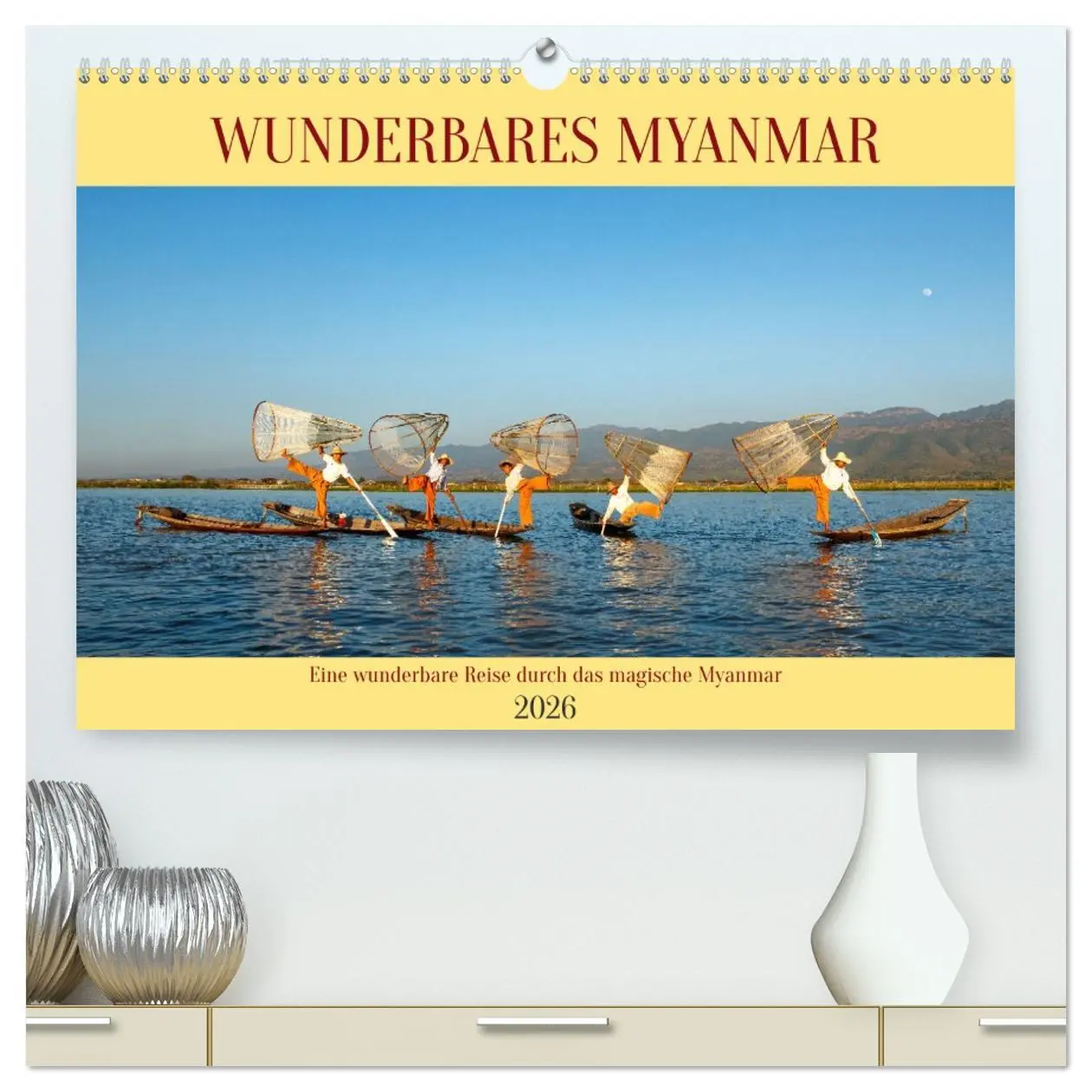 Cover: 9783457383117 | Wunderbares Myanmar (hochwertiger Premium Wandkalender 2026 DIN A2...