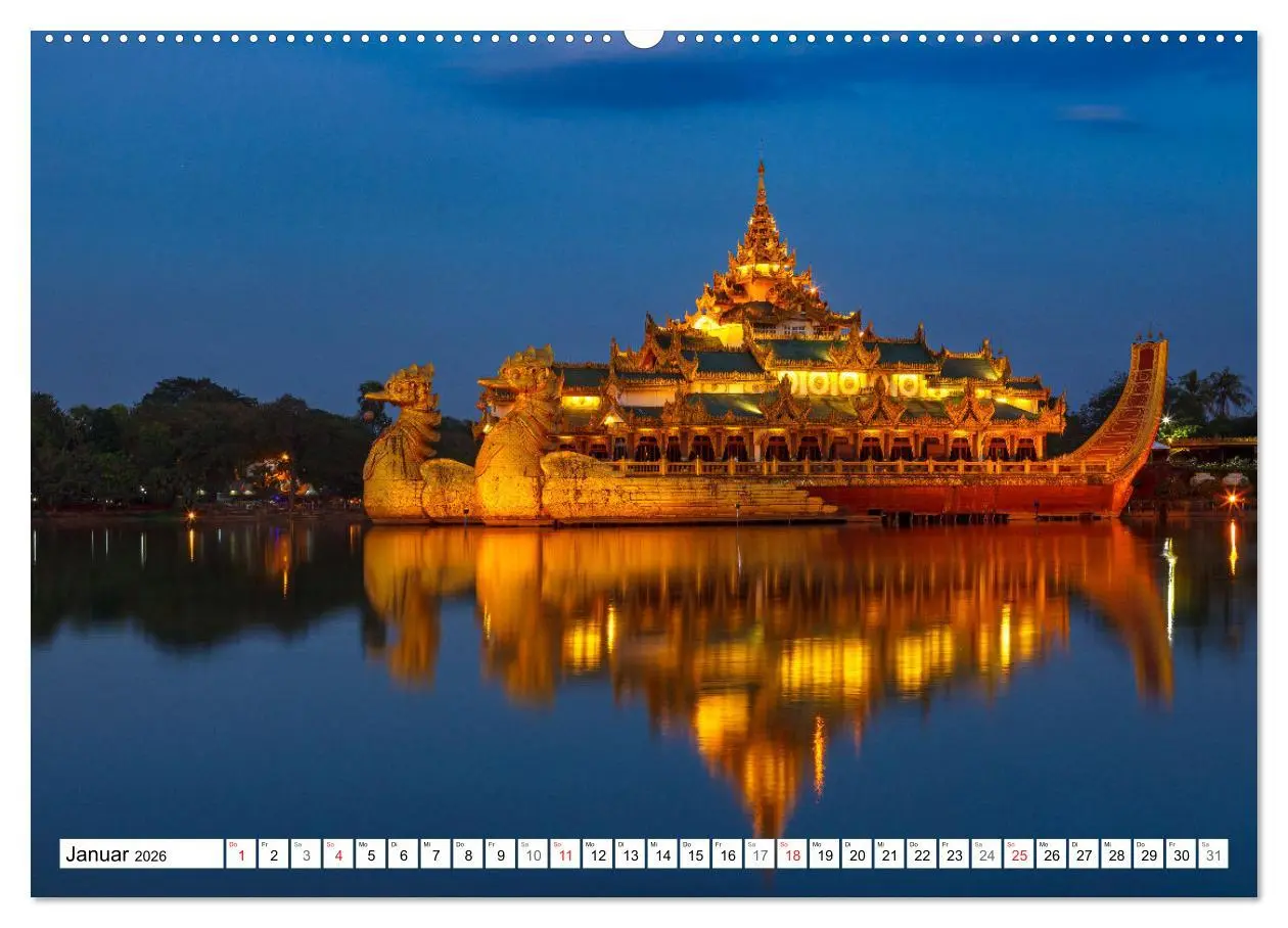 Bild: 9783457383117 | Wunderbares Myanmar (hochwertiger Premium Wandkalender 2026 DIN A2...