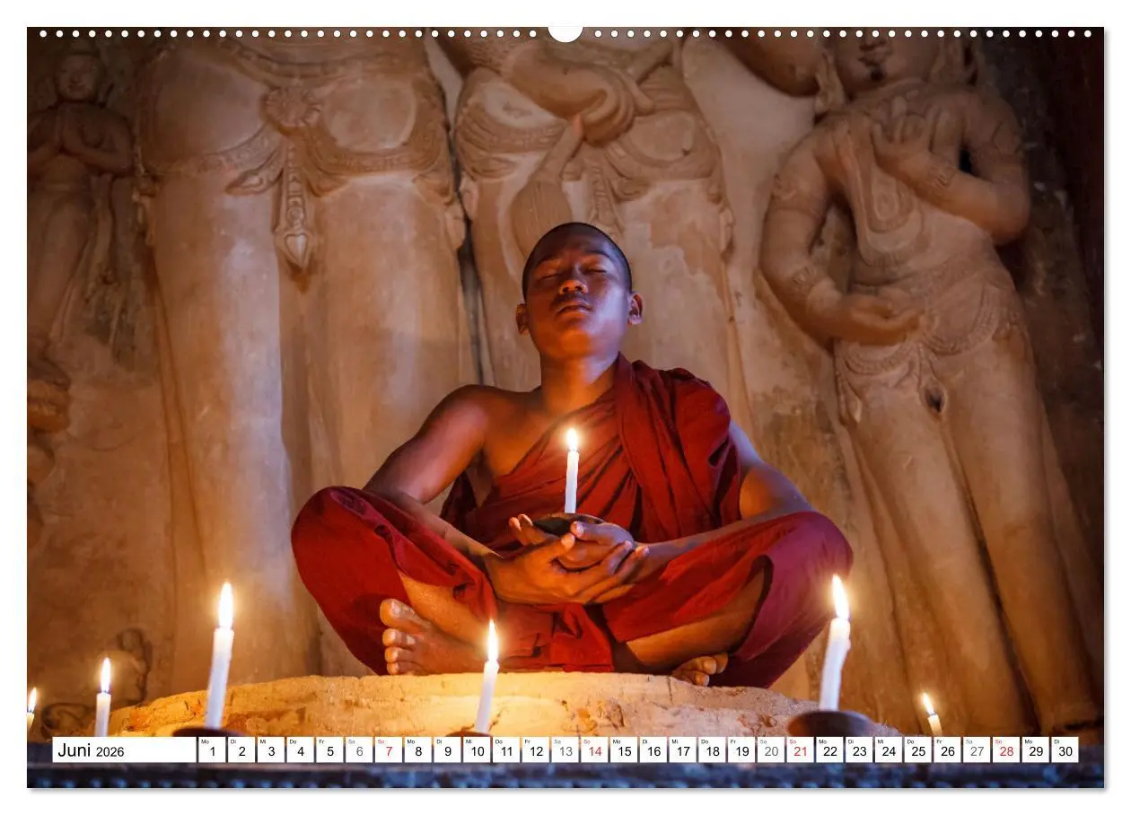 Bild: 9783457383117 | Wunderbares Myanmar (hochwertiger Premium Wandkalender 2026 DIN A2...