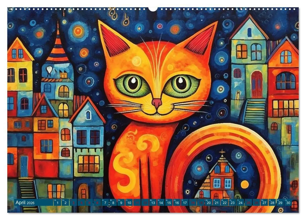 Bild: 9783457523117 | Lustige Katzen im Stil der Meister (hochwertiger Premium...