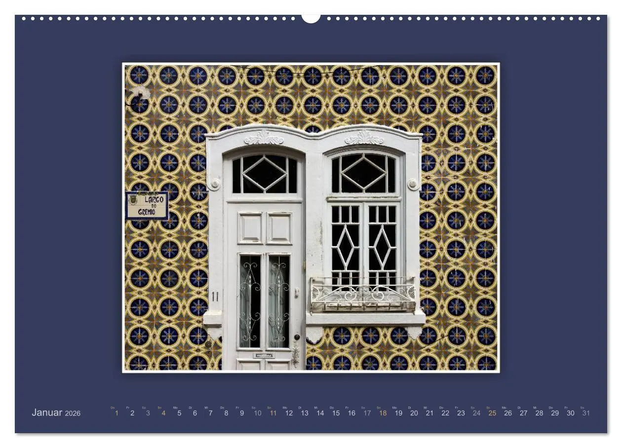 Bild: 9783516163117 | Azulejo-Fassaden in Portugal (Wandkalender 2026 DIN A2 quer),...