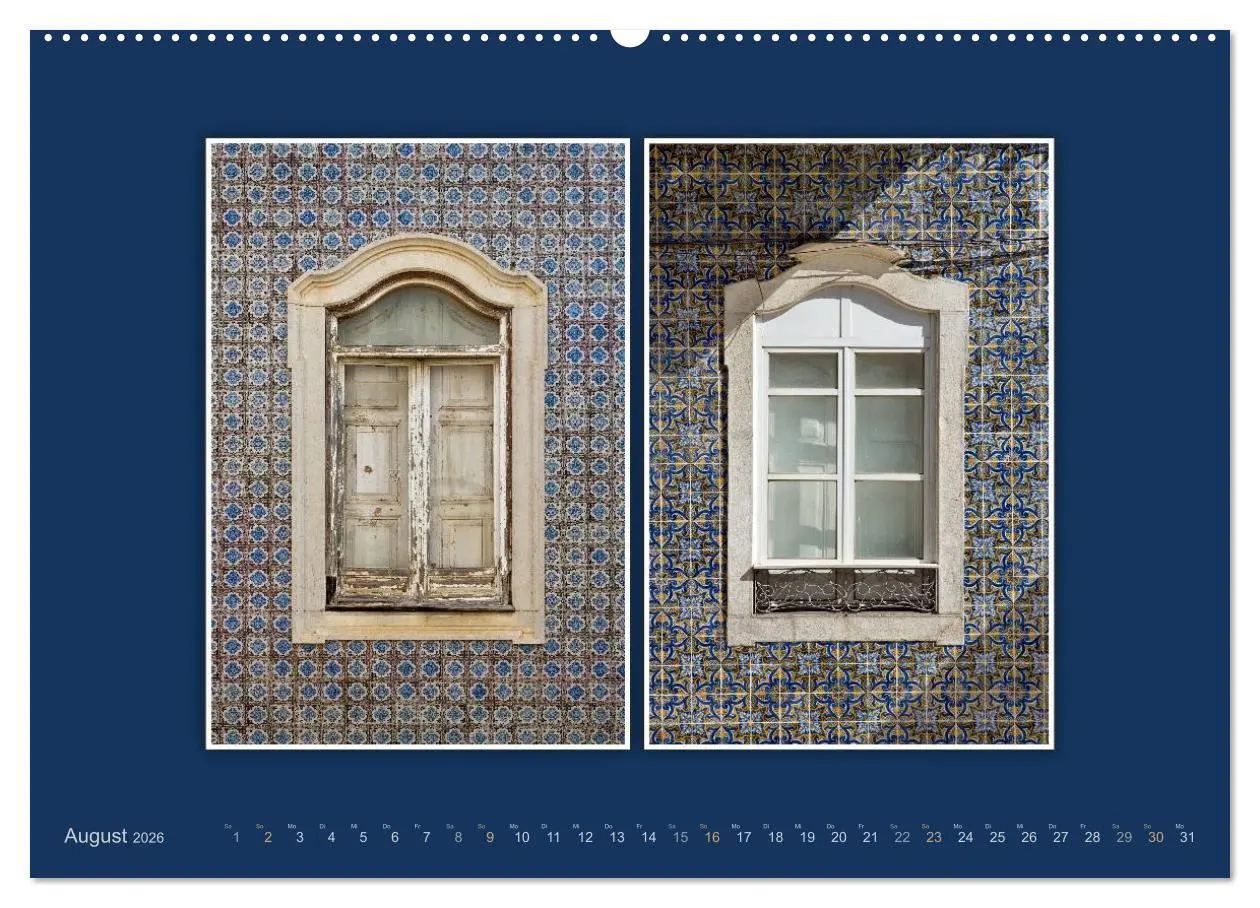 Bild: 9783516163117 | Azulejo-Fassaden in Portugal (Wandkalender 2026 DIN A2 quer),...
