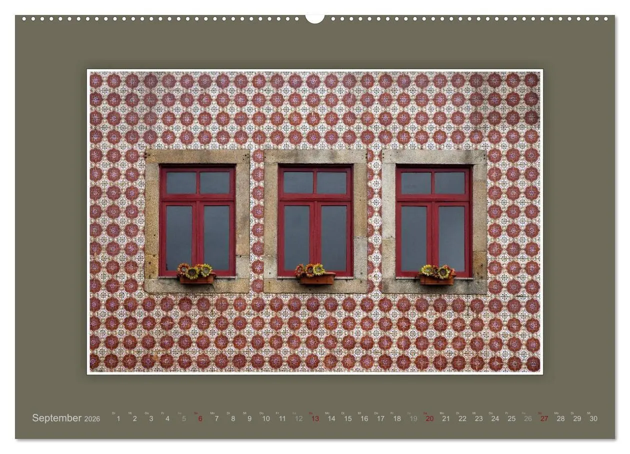 Bild: 9783516163117 | Azulejo-Fassaden in Portugal (Wandkalender 2026 DIN A2 quer),...