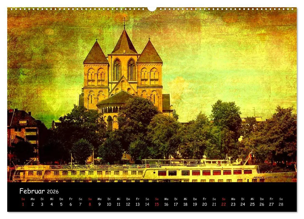 Bild: 9783516233117 | Köln (Wandkalender 2026 DIN A2 quer), CALVENDO Monatskalender | 2026