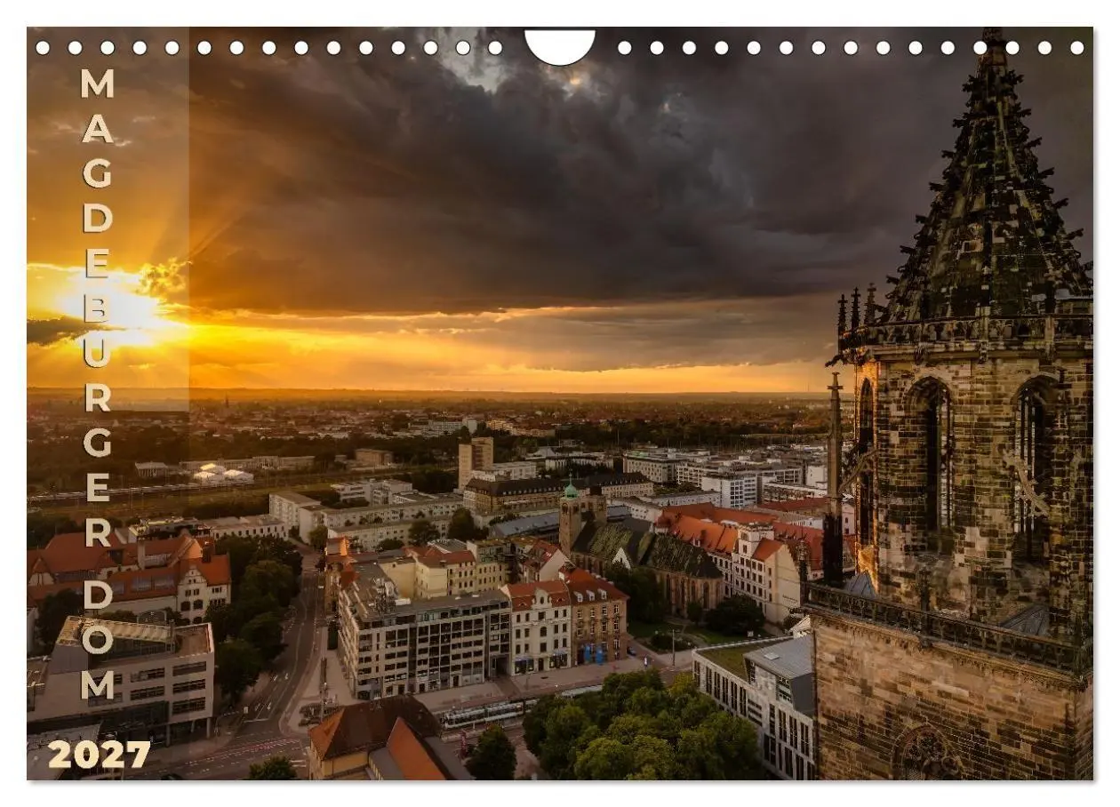 Cover: 9783516783117 | Magdeburger Dom 2027 (Wandkalender 2027 DIN A4 quer), CALVENDO...