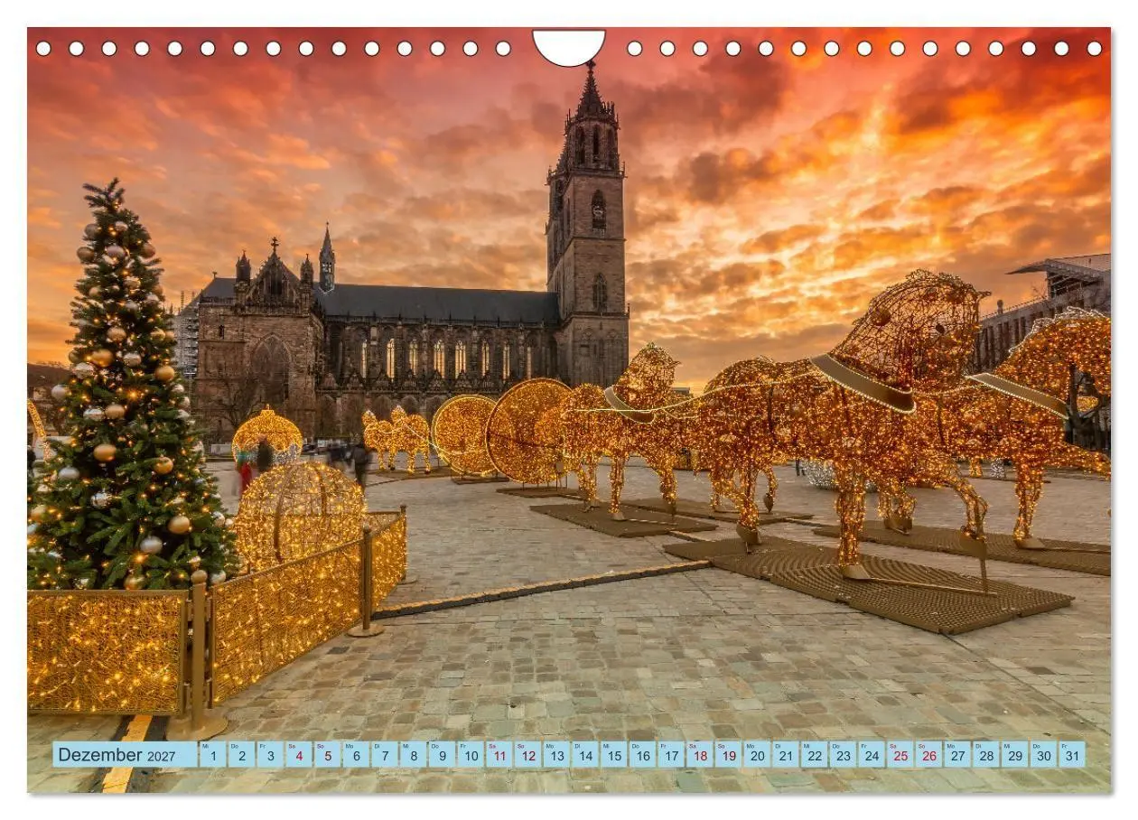 Bild: 9783516783117 | Magdeburger Dom 2027 (Wandkalender 2027 DIN A4 quer), CALVENDO...