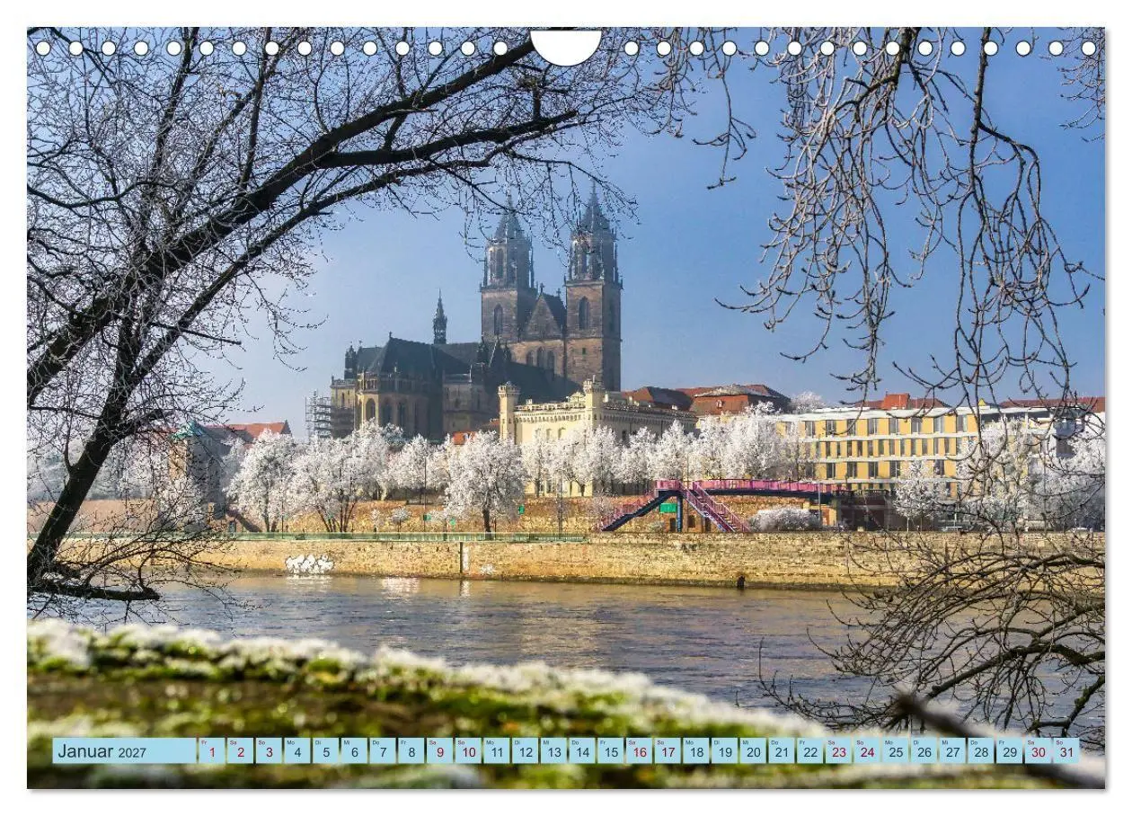 Bild: 9783516783117 | Magdeburger Dom 2027 (Wandkalender 2027 DIN A4 quer), CALVENDO...