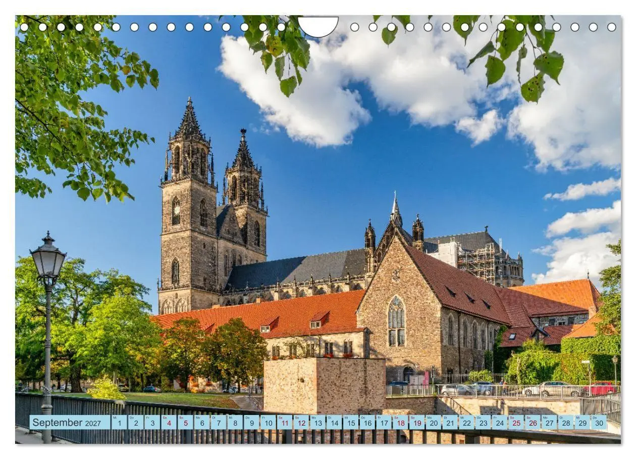 Bild: 9783516783117 | Magdeburger Dom 2027 (Wandkalender 2027 DIN A4 quer), CALVENDO...