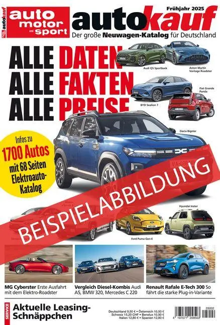 Cover: 9783613323117 | autokauf 02/2026 Frühjahr | Der große Neuwagen-Katalog für Deutschland