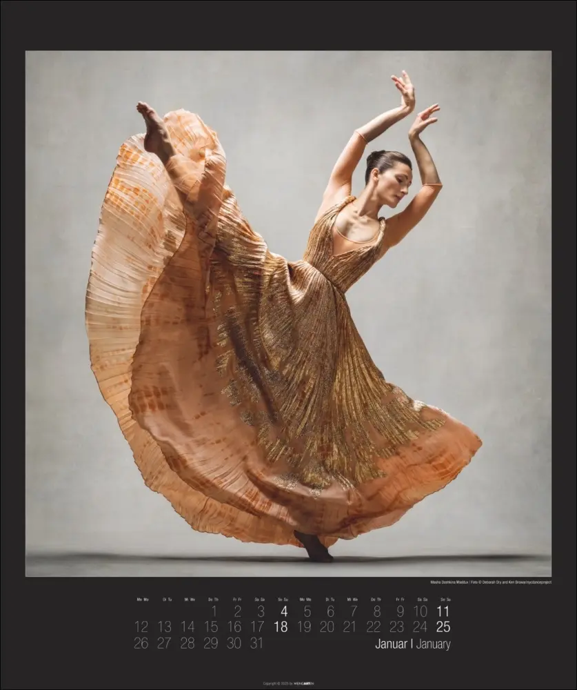 Bild: 9783839903117 | The Art of Movement Kalender 2026 | Ken Browar | Kalender | 14 S.