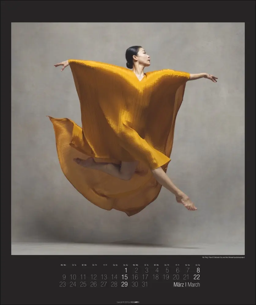 Bild: 9783839903117 | The Art of Movement Kalender 2026 | Ken Browar | Kalender | 14 S.