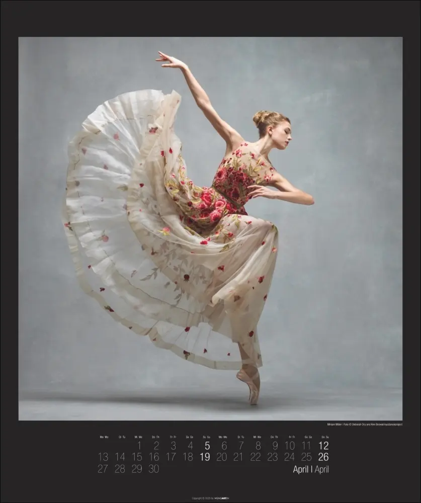 Bild: 9783839903117 | The Art of Movement Kalender 2026 | Ken Browar | Kalender | 14 S.