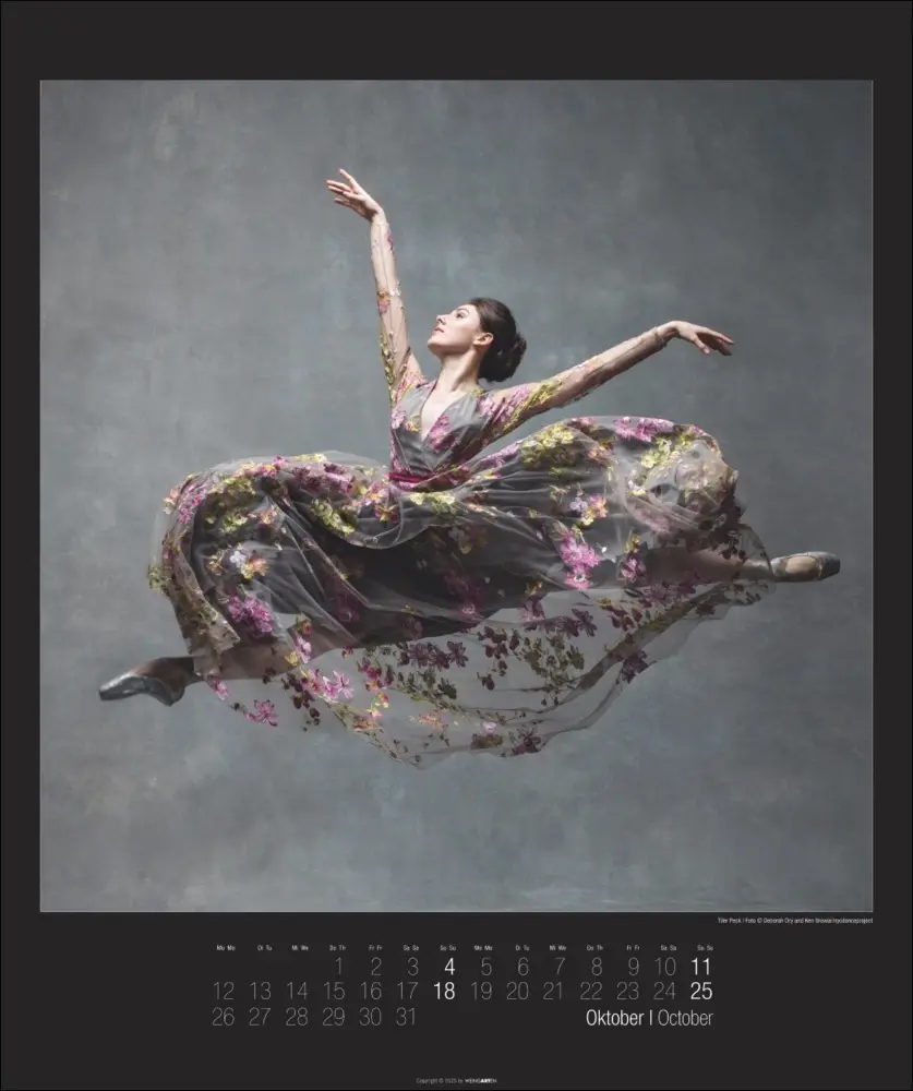 Bild: 9783839903117 | The Art of Movement Kalender 2026 | Ken Browar | Kalender | 14 S.