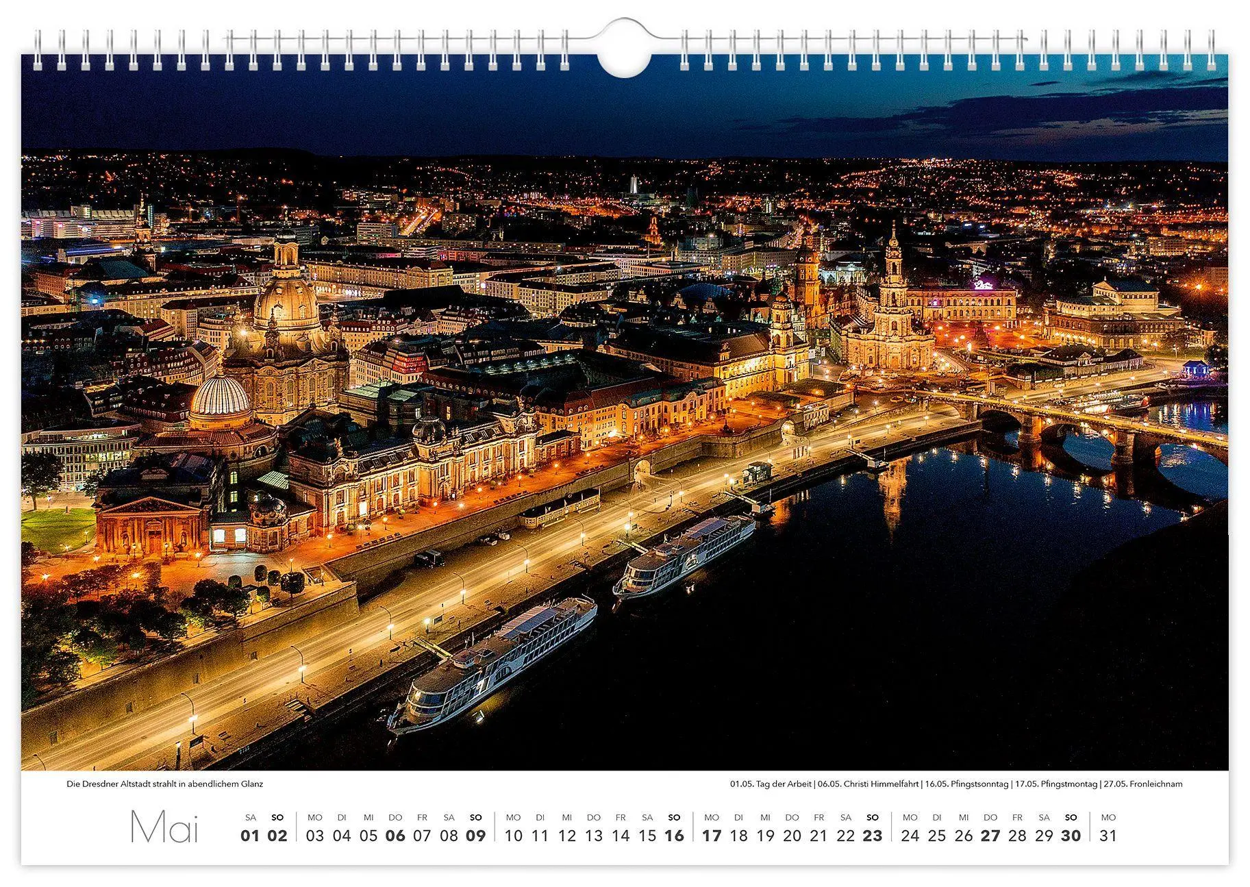 Bild: 9783912303117 | Kalender Sachsen von oben 2027 - Luftaufnahmen | Peter Schubert | 2027