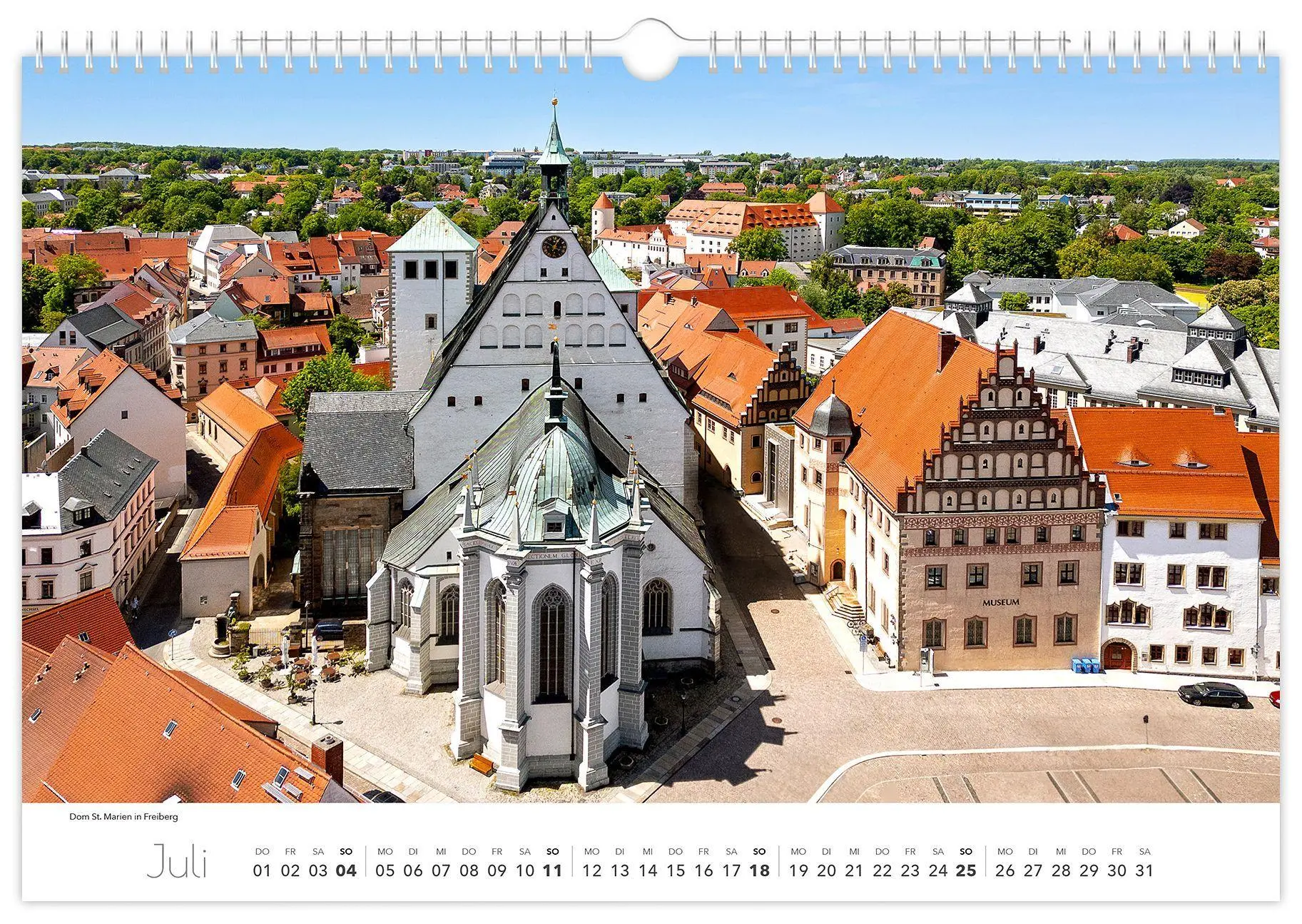 Bild: 9783912303117 | Kalender Sachsen von oben 2027 - Luftaufnahmen | Peter Schubert | 2027