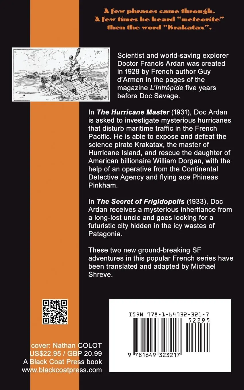 Rückseite: 9781649323217 | Doc Ardan | The Hurricane Master + The Secret of Frigidopolis | Buch
