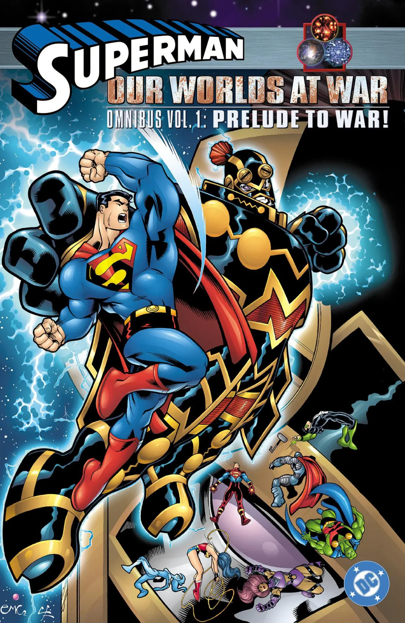 Cover: 9781799503217 | Superman: Our Worlds at War Omnibus Vol. 1: Prelude to War! | Kelly