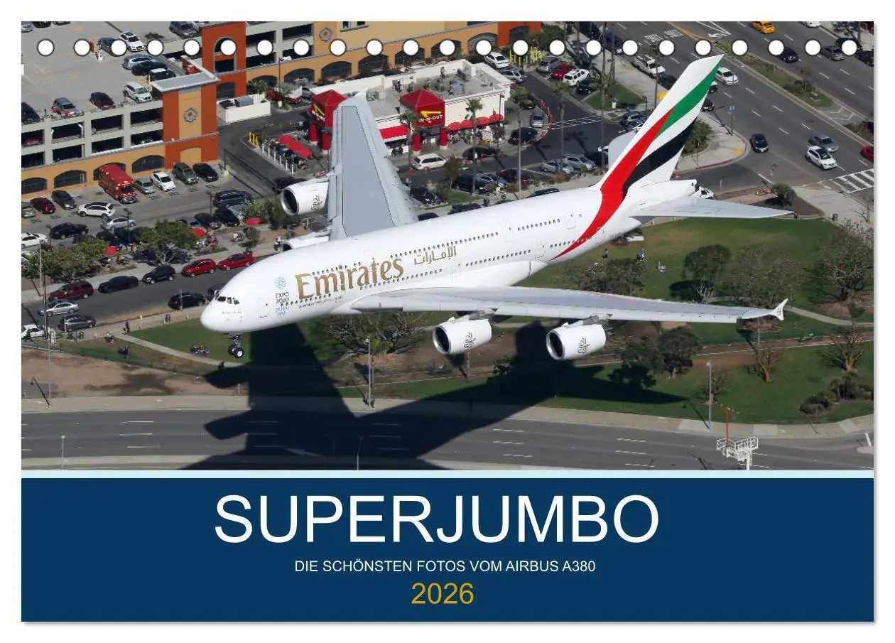 Cover: 9783457683217 | SUPERJUMBOS (Tischkalender 2026 DIN A5 quer), CALVENDO Monatskalender