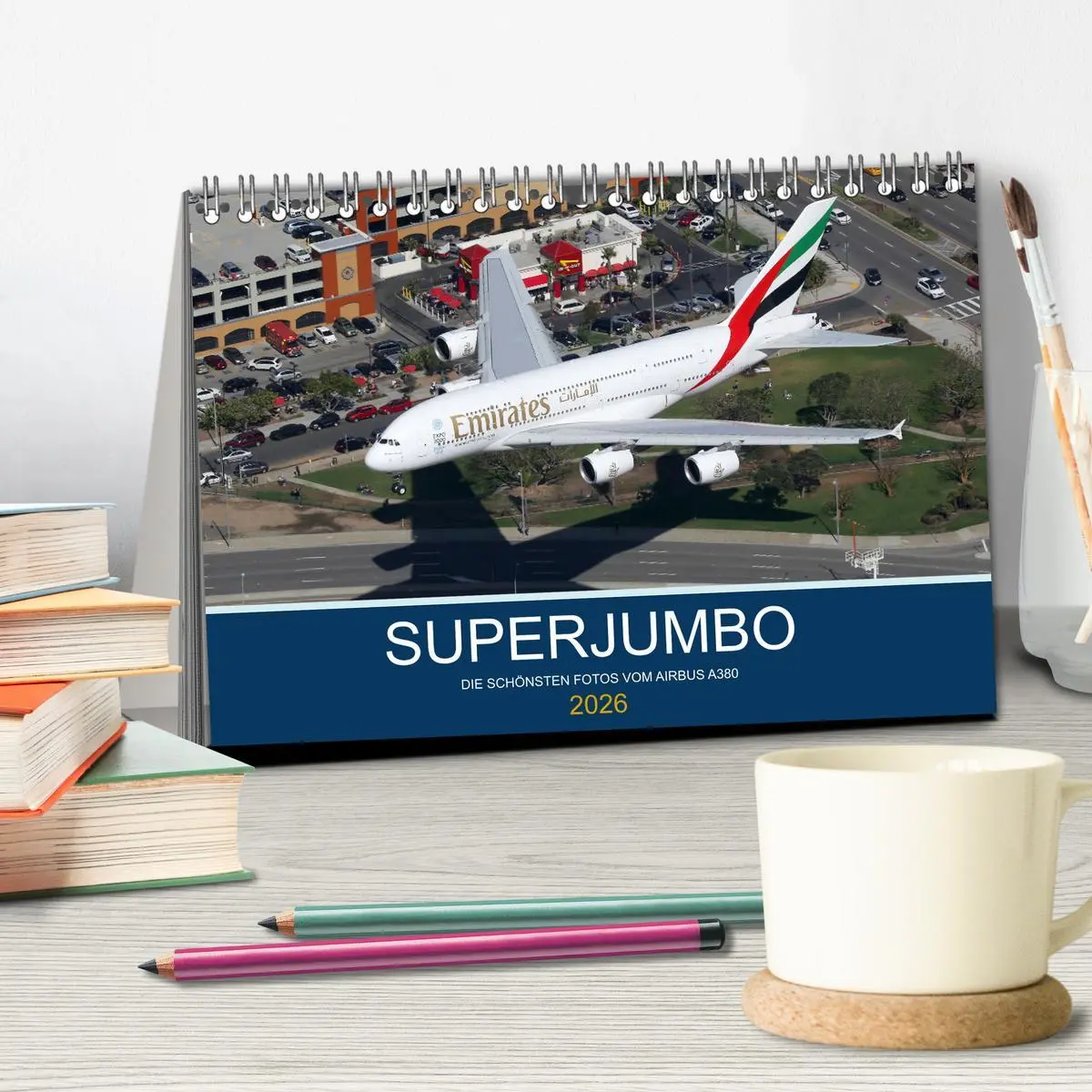 Bild: 9783457683217 | SUPERJUMBOS (Tischkalender 2026 DIN A5 quer), CALVENDO Monatskalender