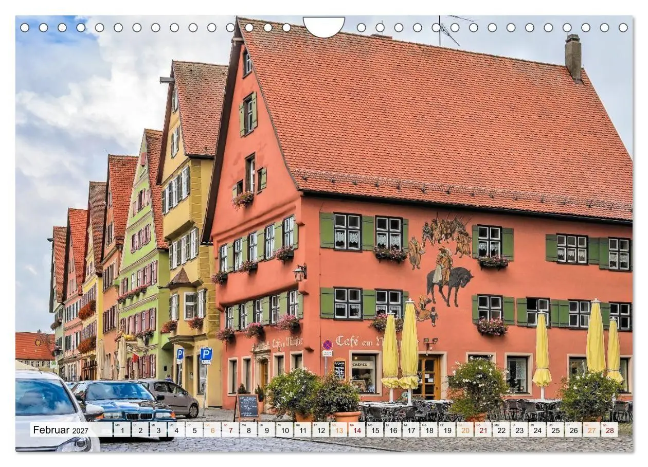 Bild: 9783516773217 | Dinkelsbühl - Zwölf Momente in der Altstadt (Wandkalender 2027 DIN...
