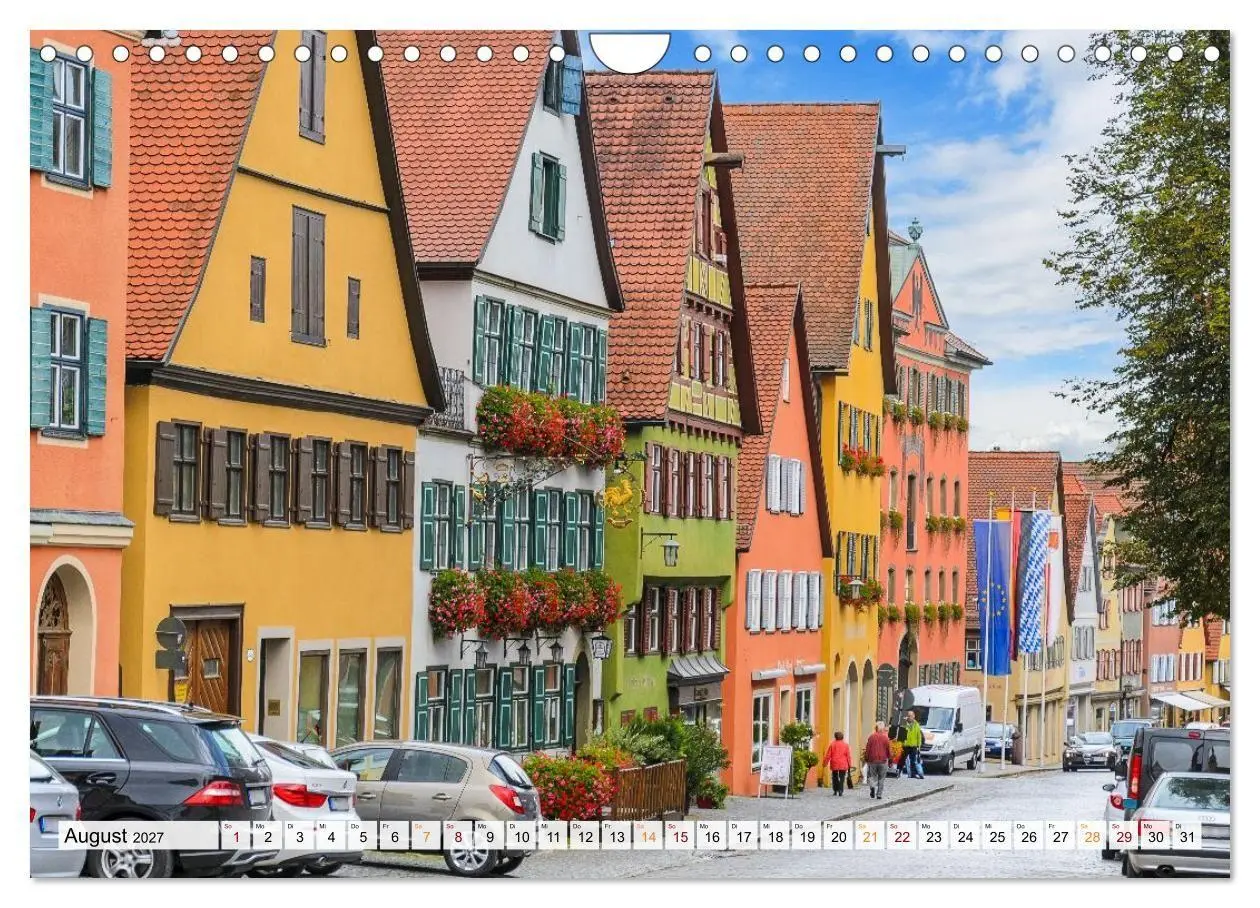 Bild: 9783516773217 | Dinkelsbühl - Zwölf Momente in der Altstadt (Wandkalender 2027 DIN...