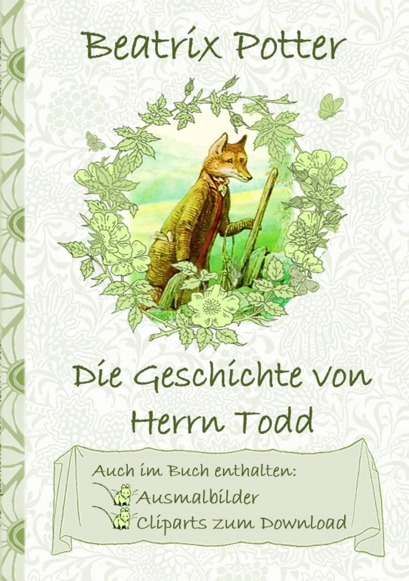 Cover: 9783752843217 | Die Geschichte von Herrn Todd (inklusive Ausmalbilder und Cliparts...