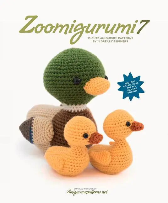 Cover: 9789491643217 | Zoomigurumi 7 | 15 Cute Amigurumi Patterns by 11 Great Designers | Net