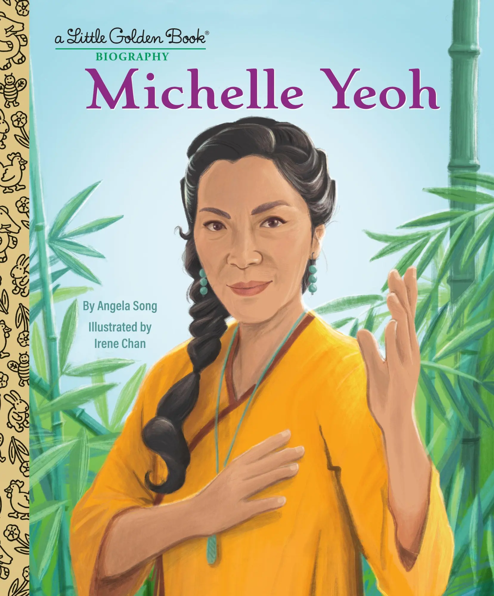 Cover: 9780593813317 | Michelle Yeoh: A Little Golden Book Biography | Angela Song | Buch