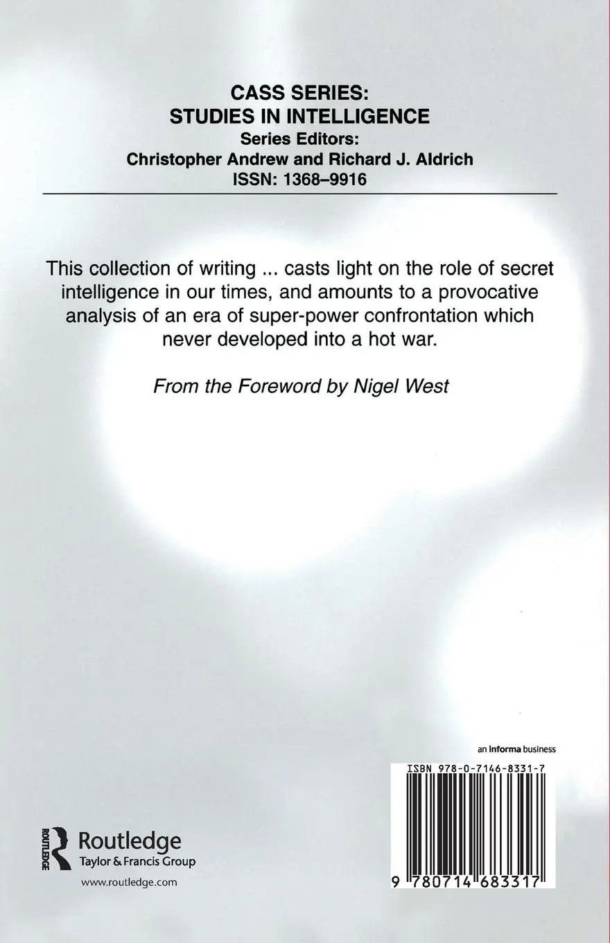 Rückseite: 9780714683317 | Secret Intelligence in the Twentieth Century | Heike Bungert (u. a.)